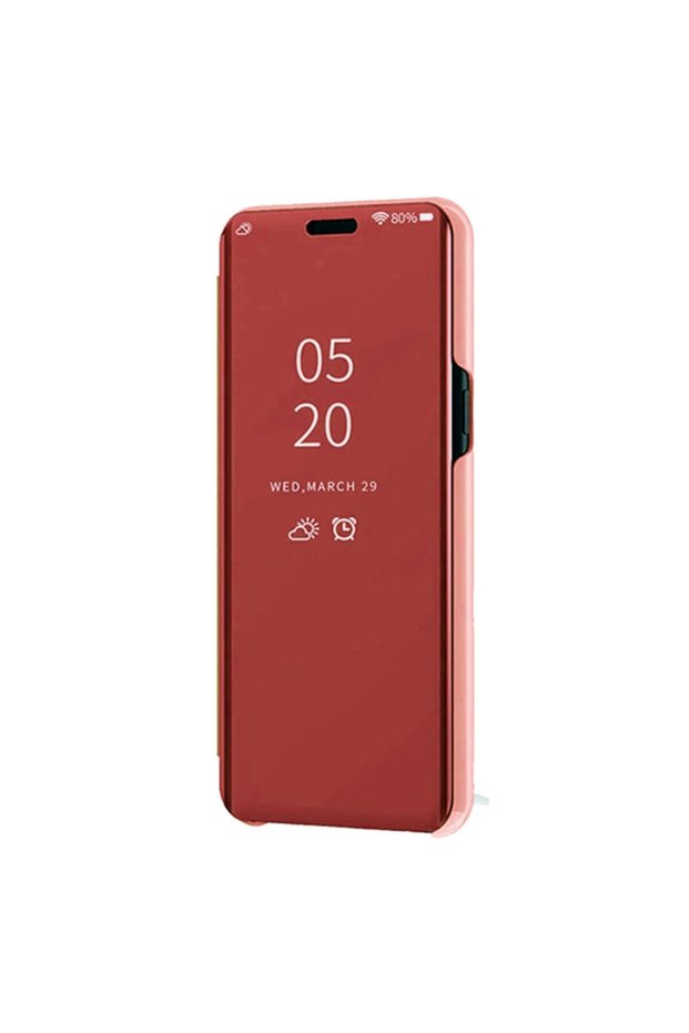 Huawei P30 Lite Luxury Case with Mirrored Cover Rose Gold