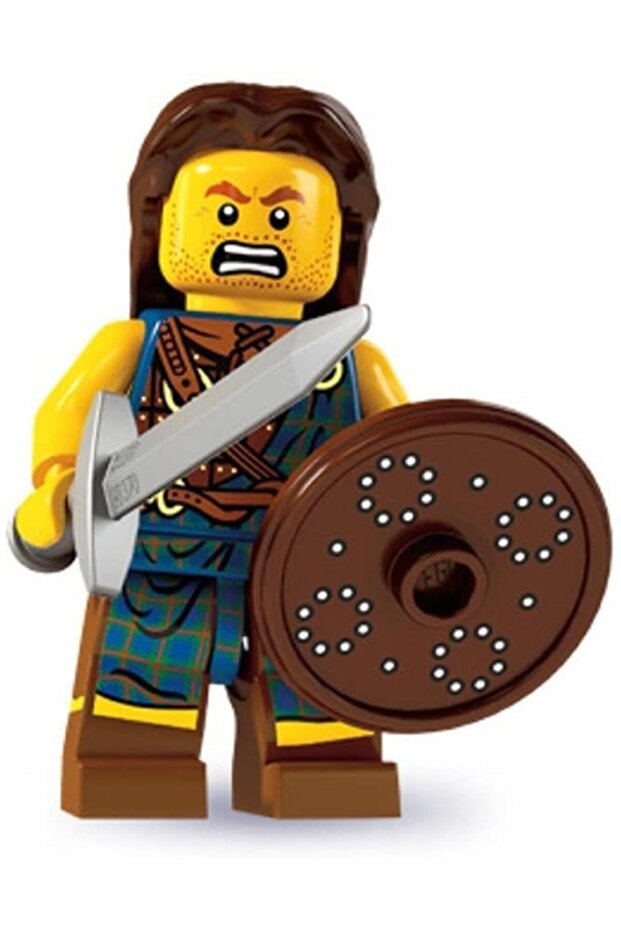 Minifigür - Seri 6 - 8827 - Highland Battler - 1