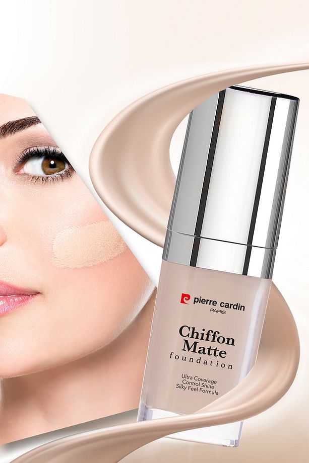 Chiffon Touch Mat Görünüm Veren Fondöten - Fair- 15 ml - 1