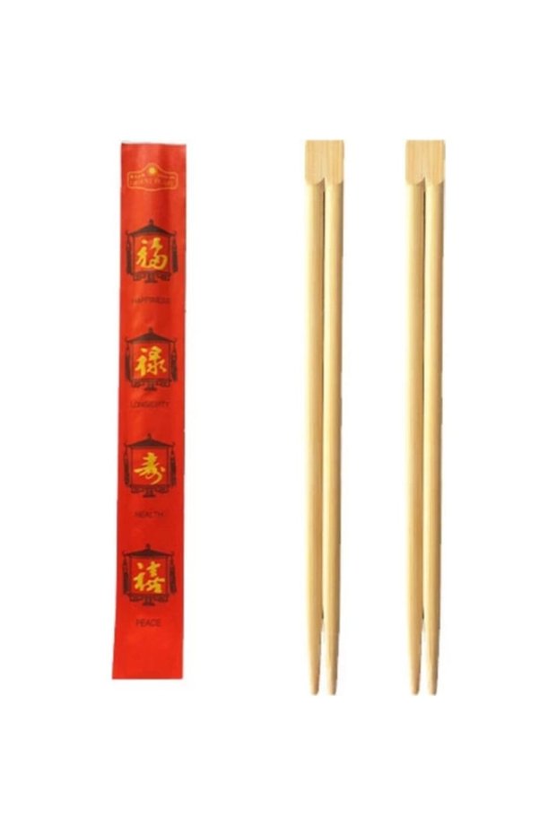 Bamboo Chopstick 10 Pairs 24 Cm, Chinese Chopstick, Far East Cuisine, Washable Chopstick