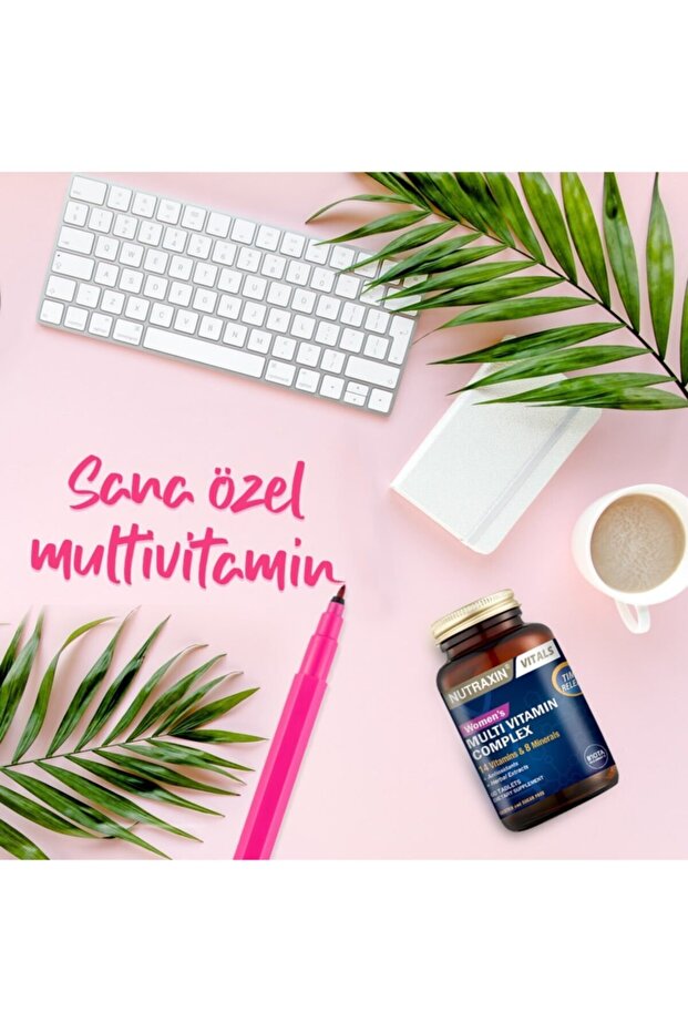 Multivitamin Komplex Bayanlara Özel 60 Tablets + Hap Kutusu - 3