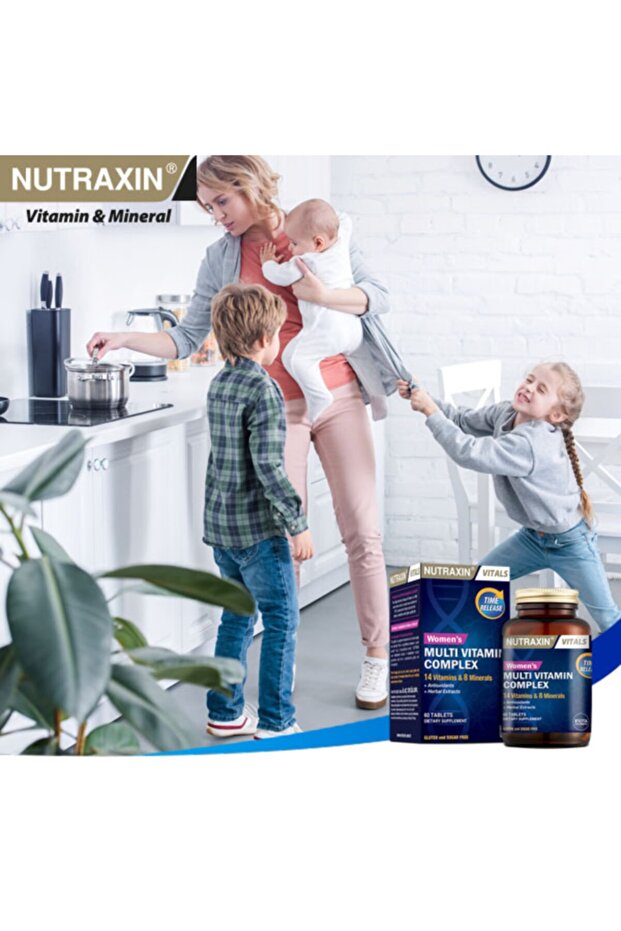 Multivitamin Komplex Bayanlara Özel 60 Tablets + Hap Kutusu - 4