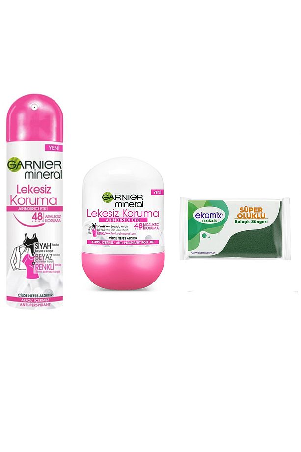 Mineral Lekesiz Koruma Deodorant 150 ml+ Roll-on 50 ml - 1