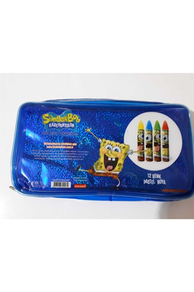 Sünger Bob Pastel Boya 12'li - 2