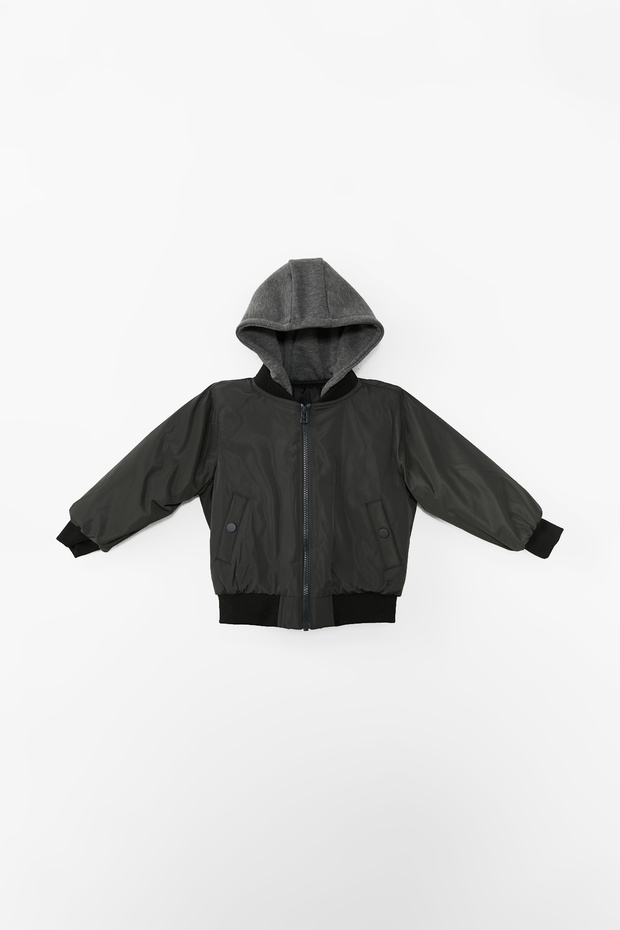 BOY'S Hooded BOMBER COAT M1012