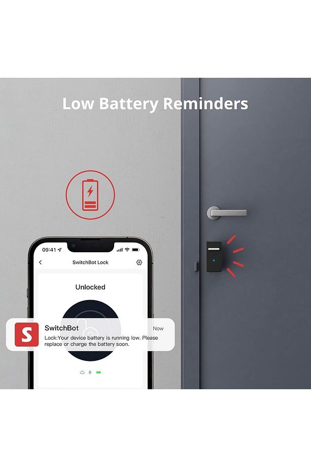 WiFi Akıllı Kilit ve Hub Mini Kiti - Uygulama Aracılığıyla Kapıyı Açmak ve Kapatmak için Akıllı - 4