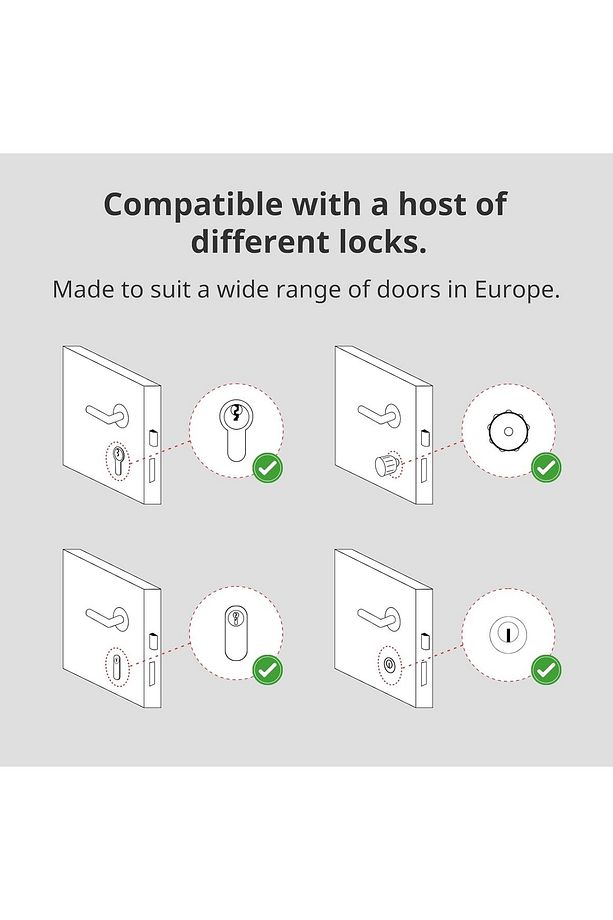 WiFi Akıllı Kilit ve Hub Mini Kiti - Uygulama Aracılığıyla Kapıyı Açmak ve Kapatmak için Akıllı - 3