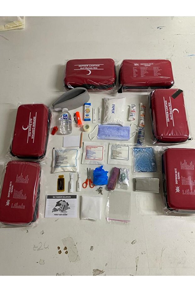 DEPREM ÇANTASI 20 ADET - 1