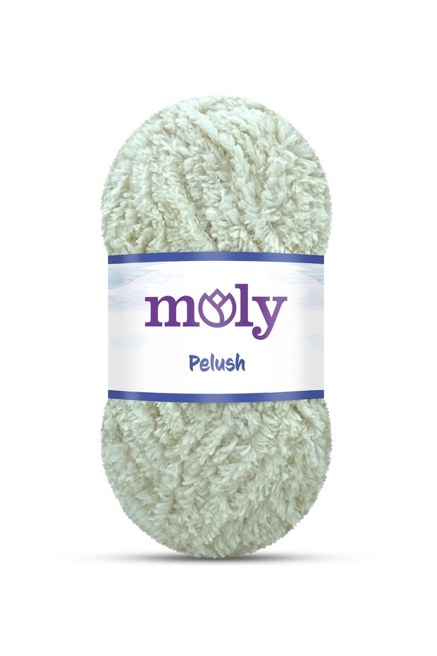 Pelush Kristal Tüylü Simli Örgü Ipi 100gr (043) - 1