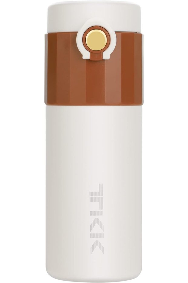 TKK Thermos Mug T-2007 450 ml Coffee Mug, Stainless Steel, Double Walled, Insulated, Leaked