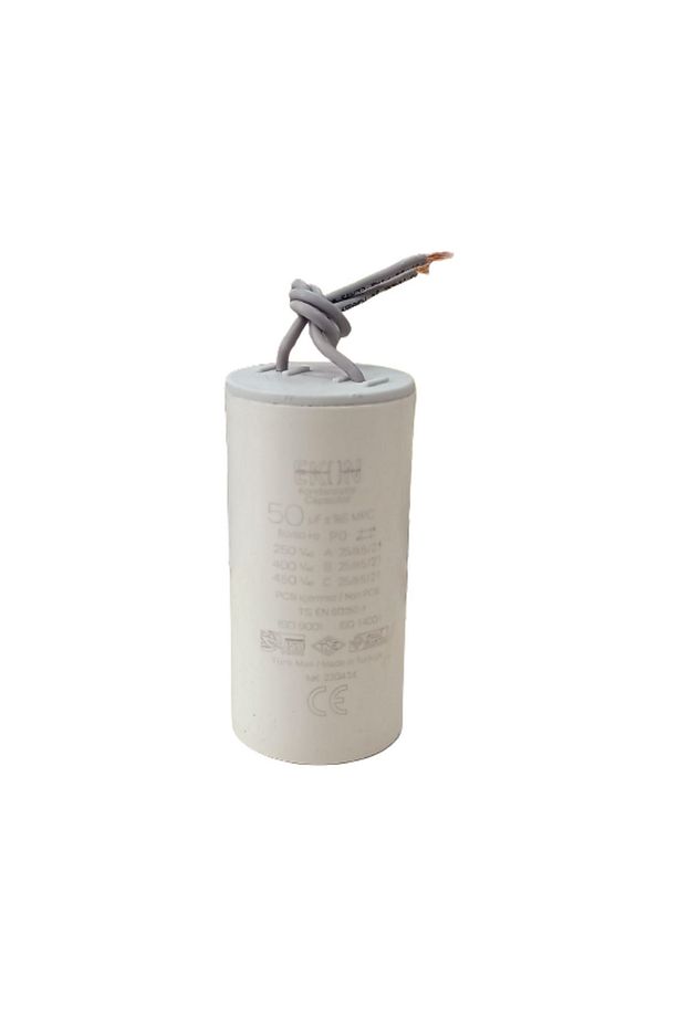 50 Mf 400V Ac Daimi Kondansatör - 1