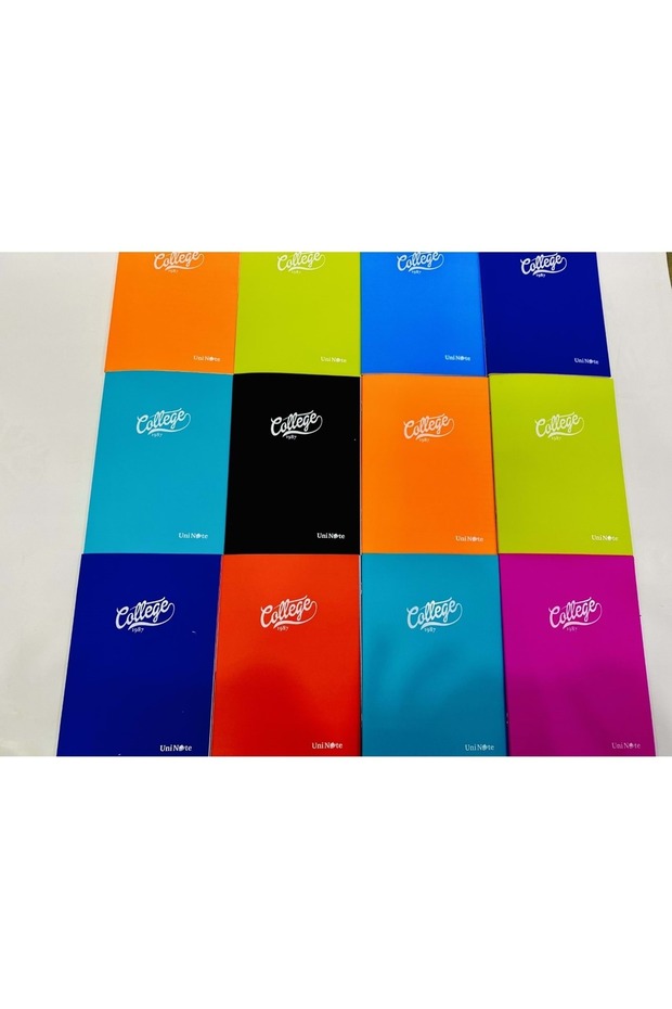 4pcs 60 sheets College A4 Size Walkie-Talkie Notebook with 2 lines and 2 Checkers - 4