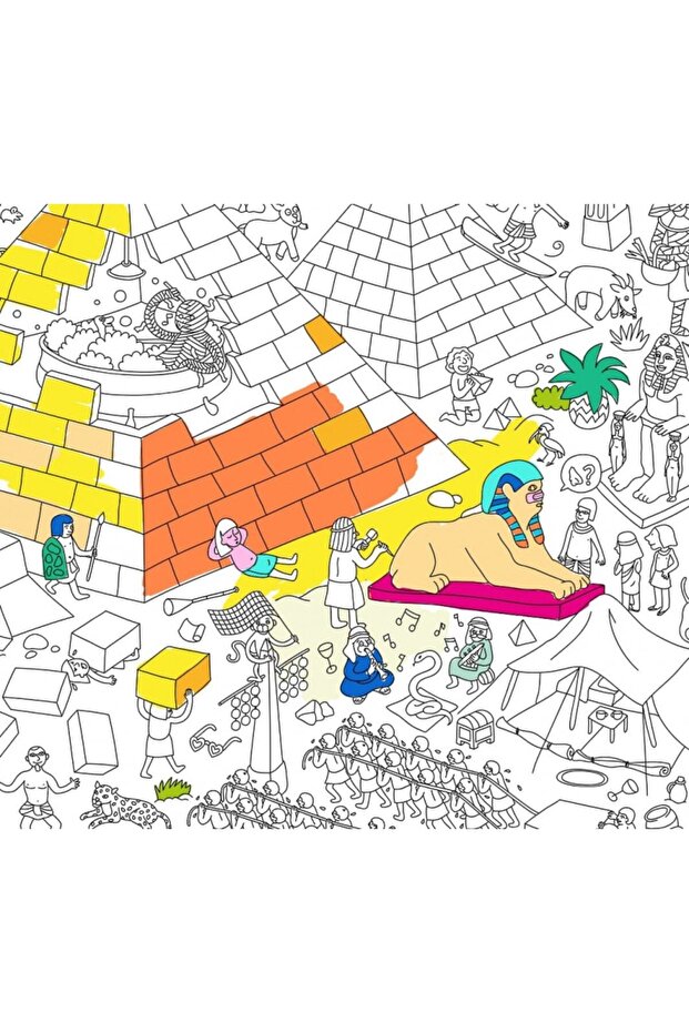 Dev Boyama Posteri Pyramids - 2