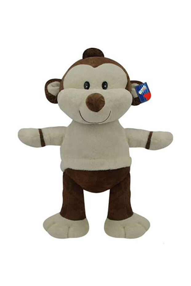 Plush Monkey Cute 45 Cm Gray - BLUE WATER WORLD