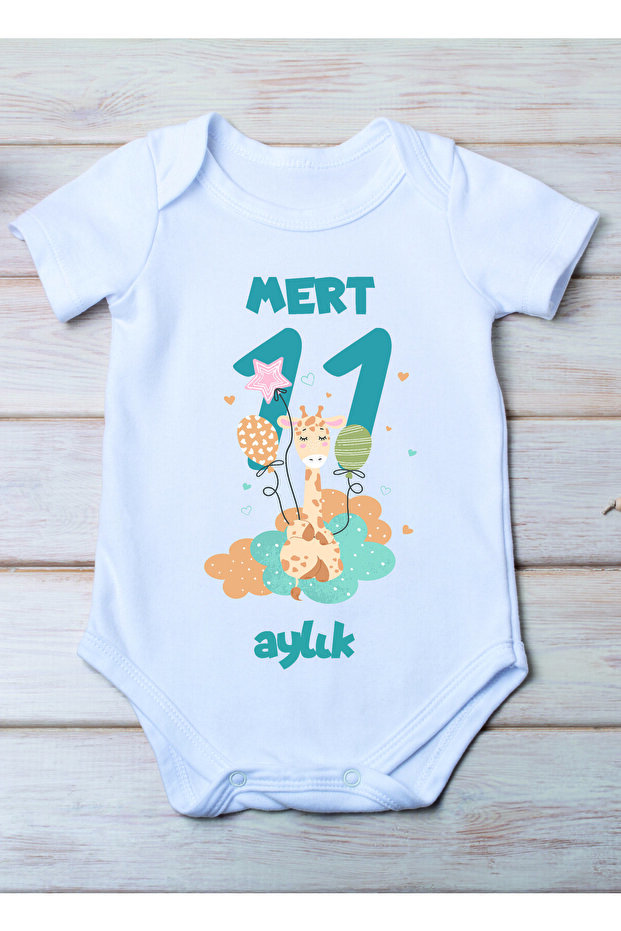 Special Name Written on Your Baby 11 Months Men's Bodysuit