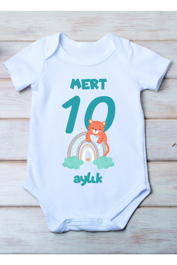 Special Name Written for Your Baby 10 Months Men's Bodysuit
