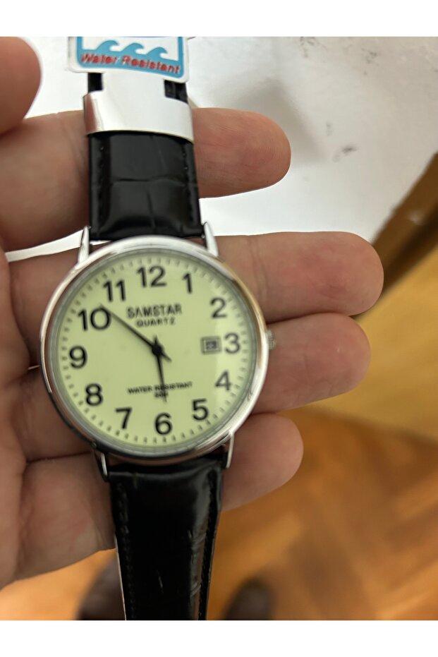 Fosforlu kadran unisex kol saati - 5