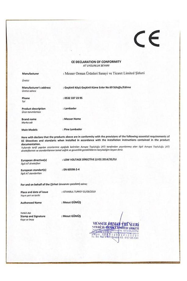 RADIANTE YUVARLAK RAFLI LAMBADER SAFİR MEŞE - 5