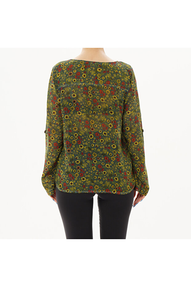 baskılı gömlek - 3