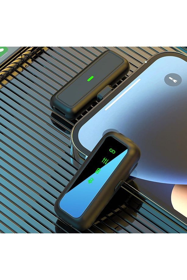 Iphone 15 Serisi Ve Android Uyumlu Kablosuz Yaka Mikrofonu Type-c Uyumlu Klipsli J11 - 3