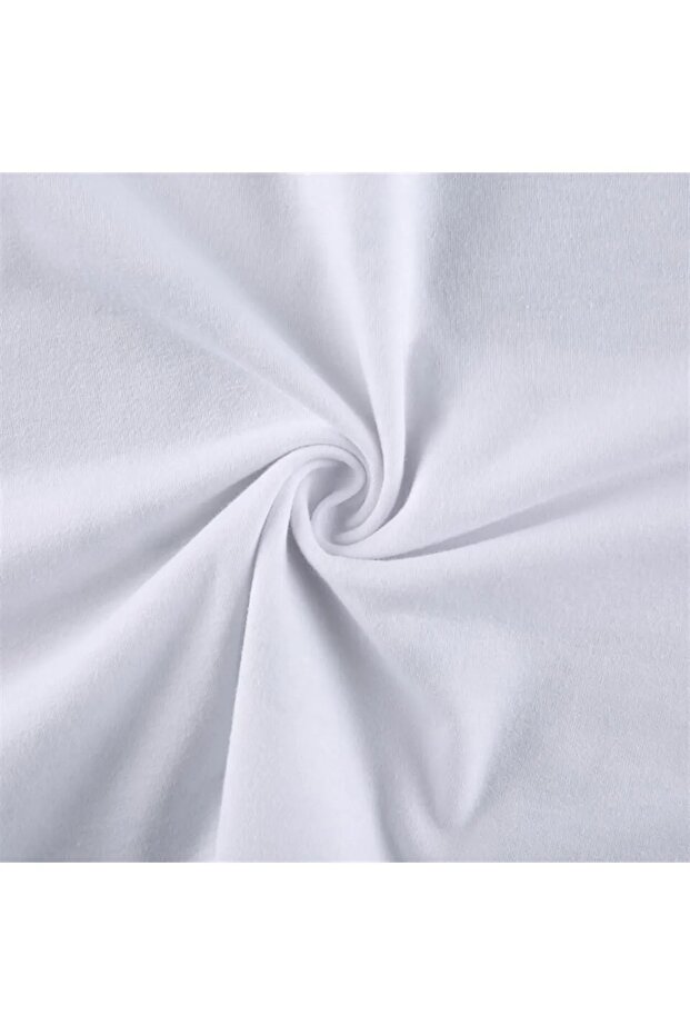 قلادة مطبوعة باللون الأبيض من Dump Him - 5