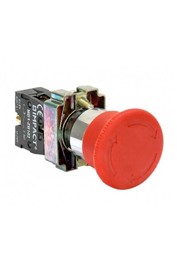 Acil Stop Buton - Metal - 1