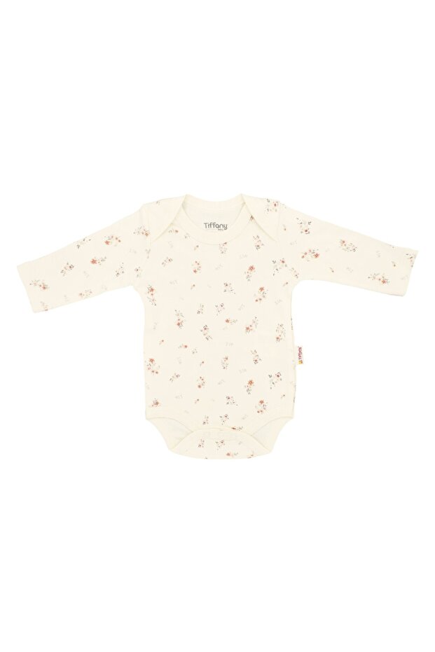 Baby Clove Organic Theme Long Sleeve Baby Bodysuit 22011