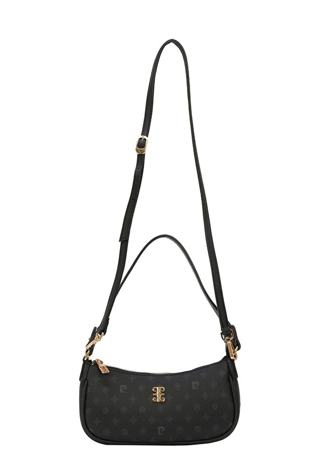 Black Monogram Women's Shoulder Bag 05PO22K1705