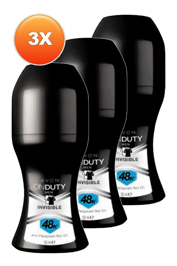 OnDuty Invisible Erkek Rollon 50 Ml. Üçlü Set - 2