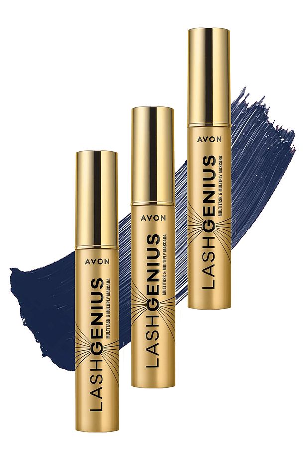 True Lash Genius 5 Etkili Maskara 10 Ml. Modern Navy Üçlü Set - 1