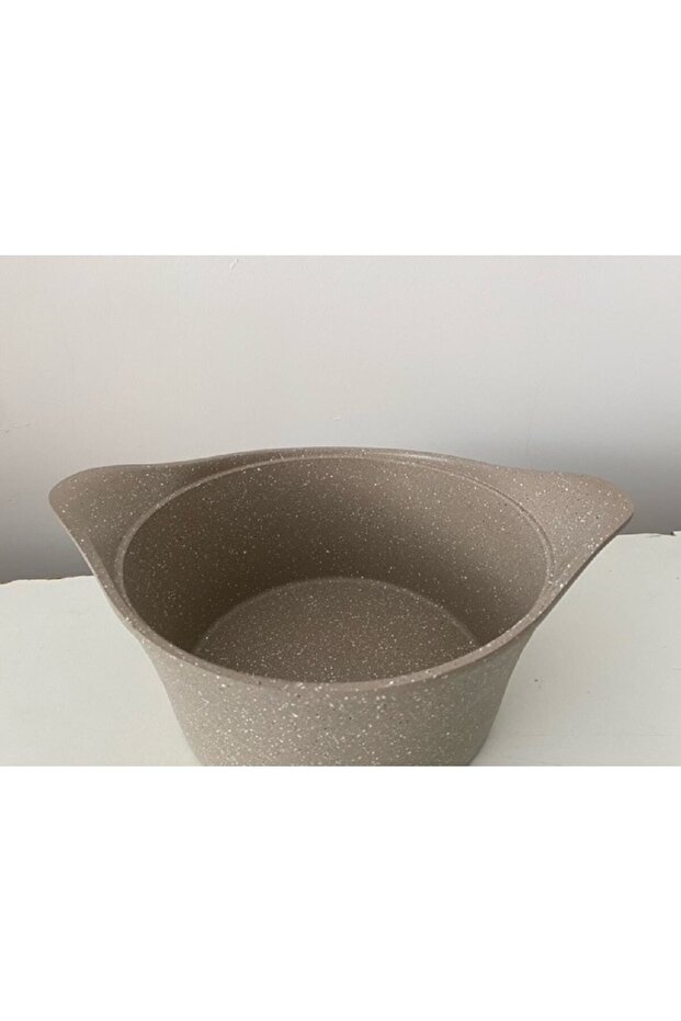Granit Döküm 24 Cm Derin Tencere/ Vizon - 3