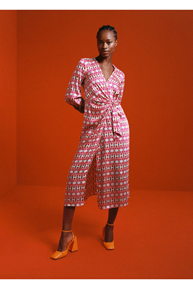 Fuşya Kadın Elbise  37073852 - 7