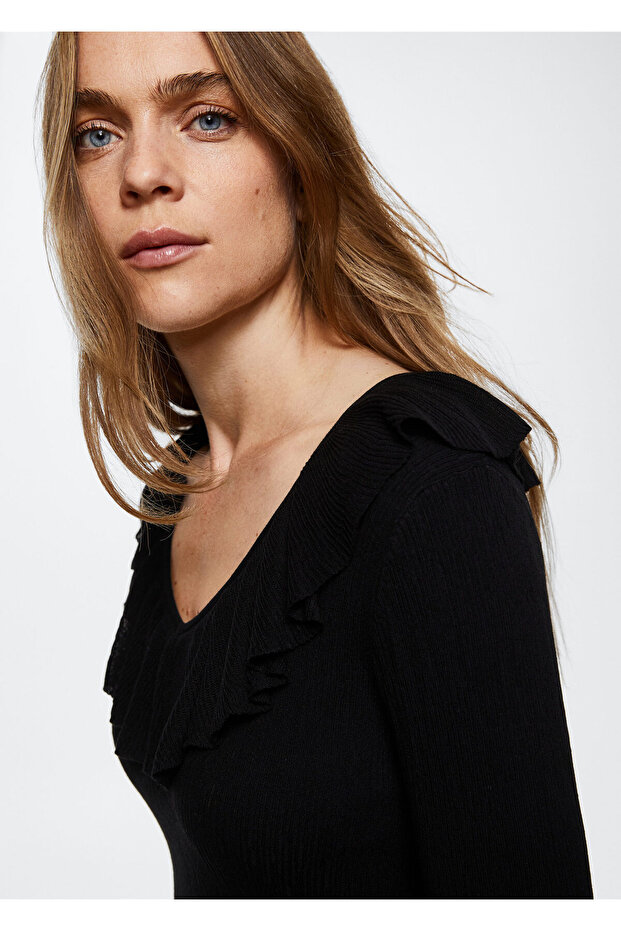 Siyah Kadın Elbise  37017722 - 6