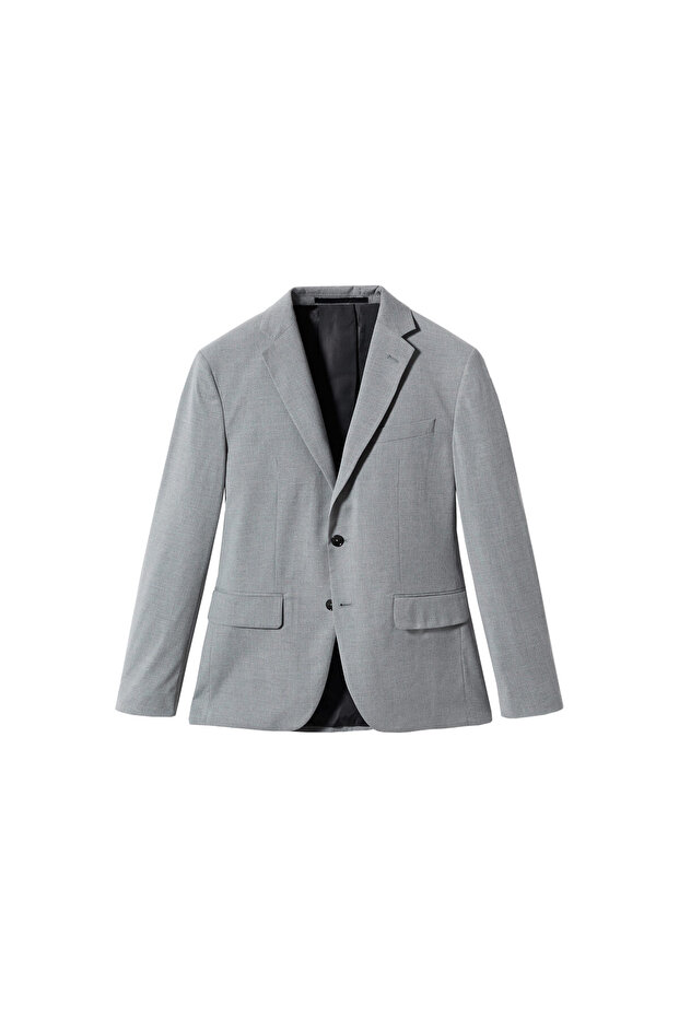 Gray Men's Blazer Jacket47050656 - 4