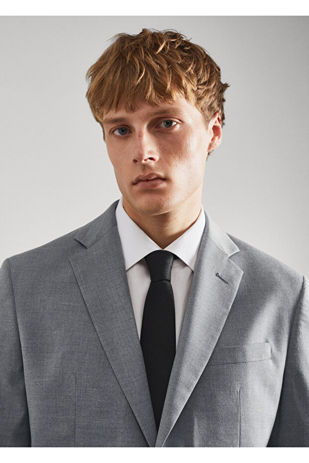 Gray Men's Blazer Jacket47050656 - 5