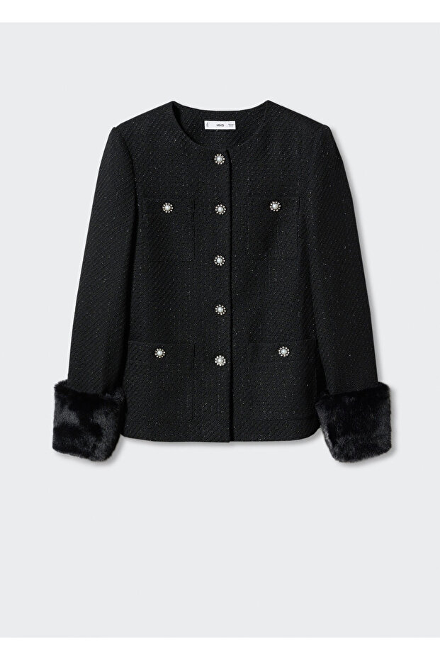 Siyah Kadın Ceket 37049105 - 3