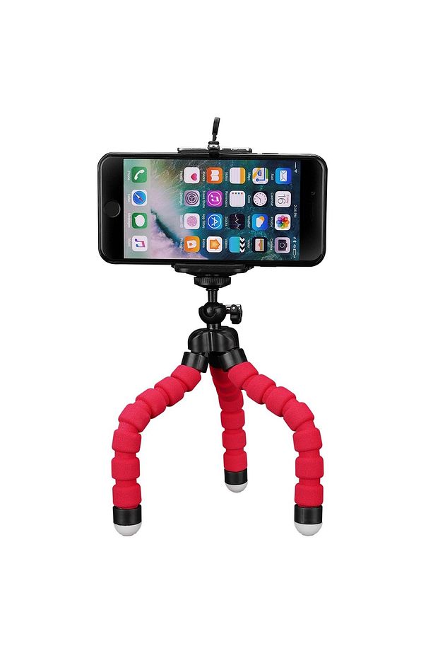 Trıpod Mini Elastik Telefon Tutucu Tutacağı As-tr03 - 2