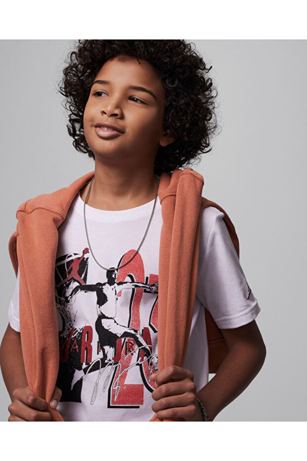 JORDAN JDB JORDAN RETRO SPEC S/S TEE ERKEK ÇOCUK TİŞÖRT 95C978-001 - 3