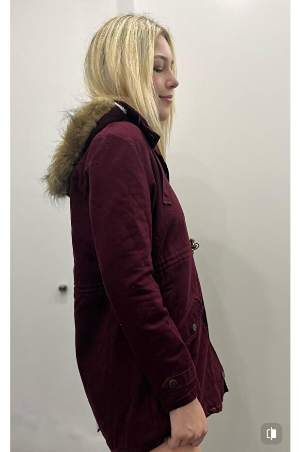 Kapüşonlu Mont Parka - 3