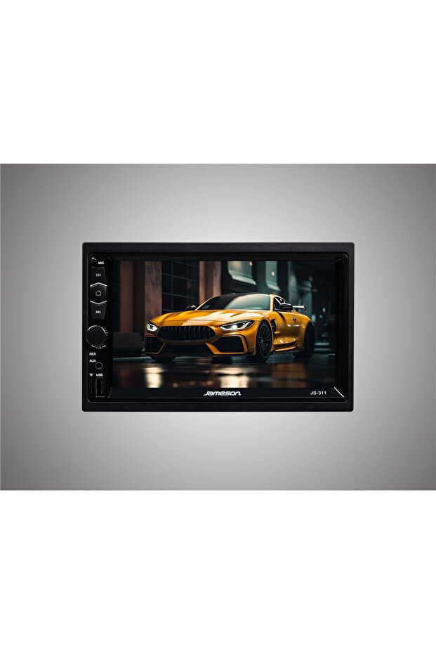 JS-311-7''USB-BT-FM-MP3-MP4-MP5-4X60W-MİRRORLİNK-KAMERALI DOUBLE TEYP - 2