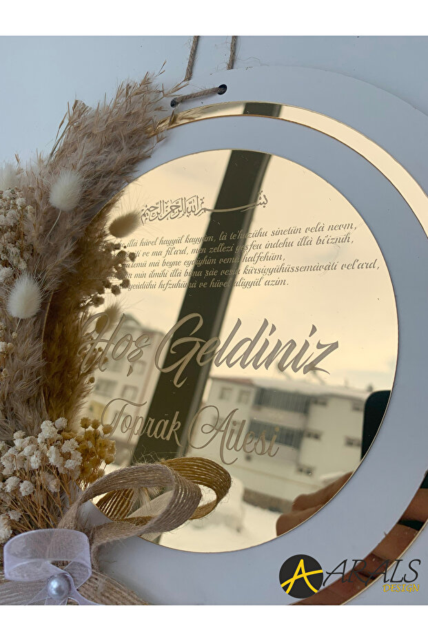 Kapı Süsü - Kişiye Özel İsimli Kapı Süsü ( Hediyelik ) - 4