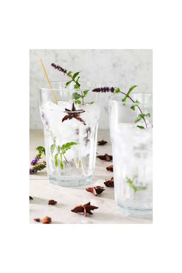 2 Adet Bambu Altlıklı Büyük Boy Bardak 350 ml - 6