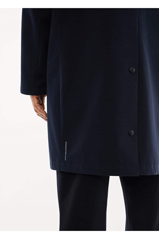 Su Geçirmez Kapüşonlu Parka - 5