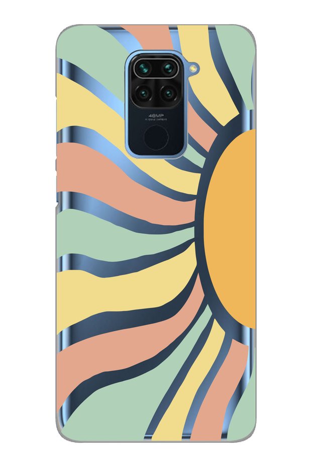حافظة هاتف شفافة متوافقة مع هاتف Xiaomi Redmi Note 9
