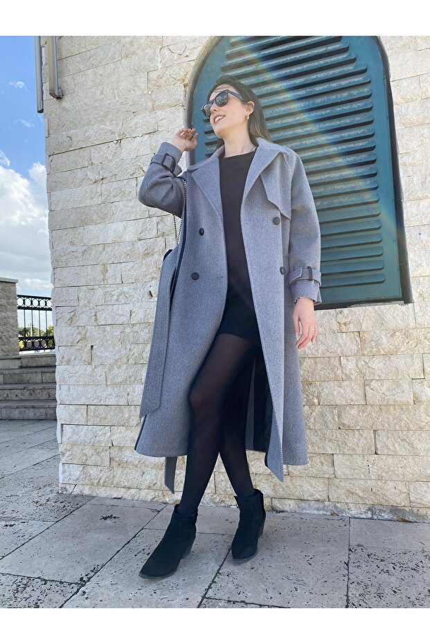 Kadın Kaşe Kaban - 5