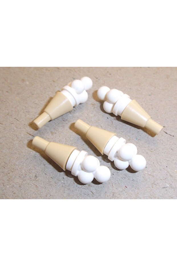 Accessory Custom Minifigure White Ice Cream Taba Cone 1 X 1 Cone 1 Piece Will Be Sent