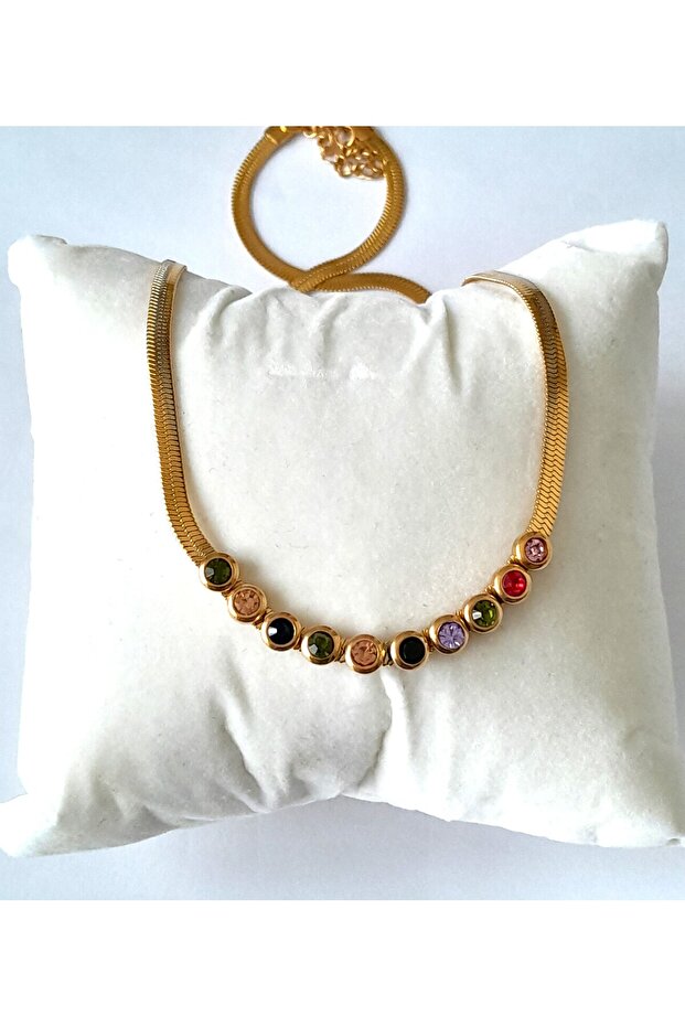 Kadın Çelik Kolye - 1