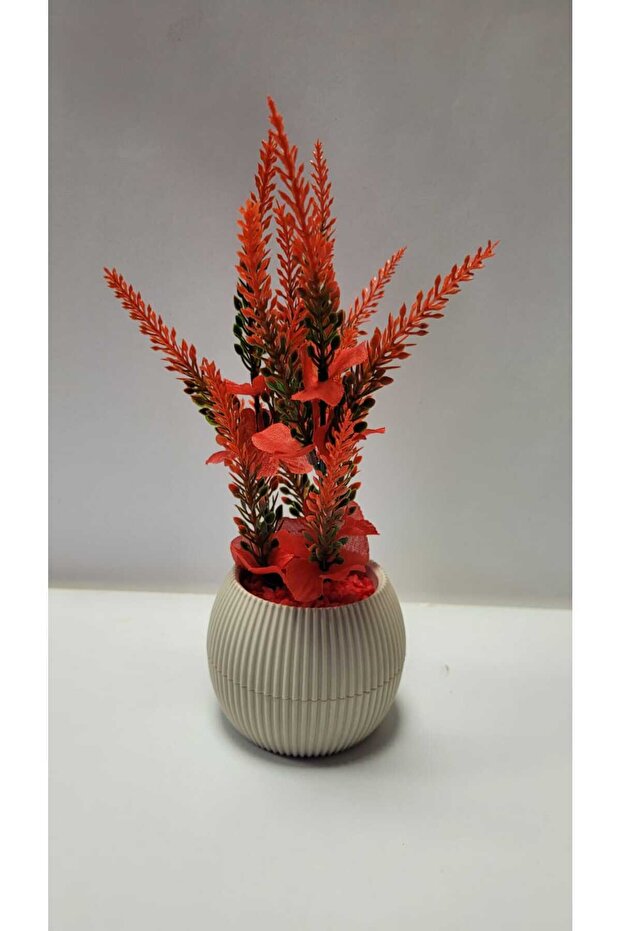 20cm Mini in Pot Garnish Lavender Artificial Plant Decorative Bathroom Kitchen Table Flower