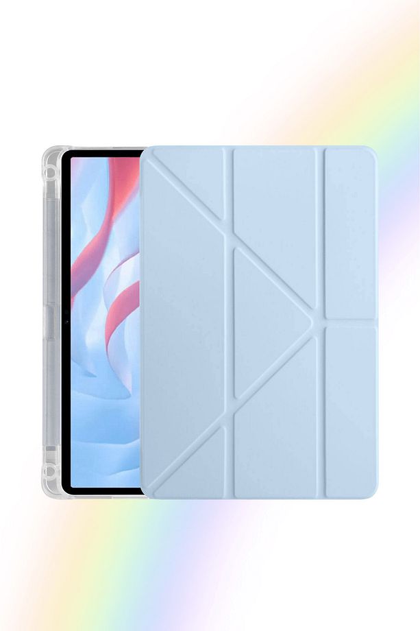 Galaxy Tab A9+ / A9 Plus 11 İnç 2023 Uyumlu Fuchsia Kalem Bölmeli Akıllı Tablet Kılıfı - 1
