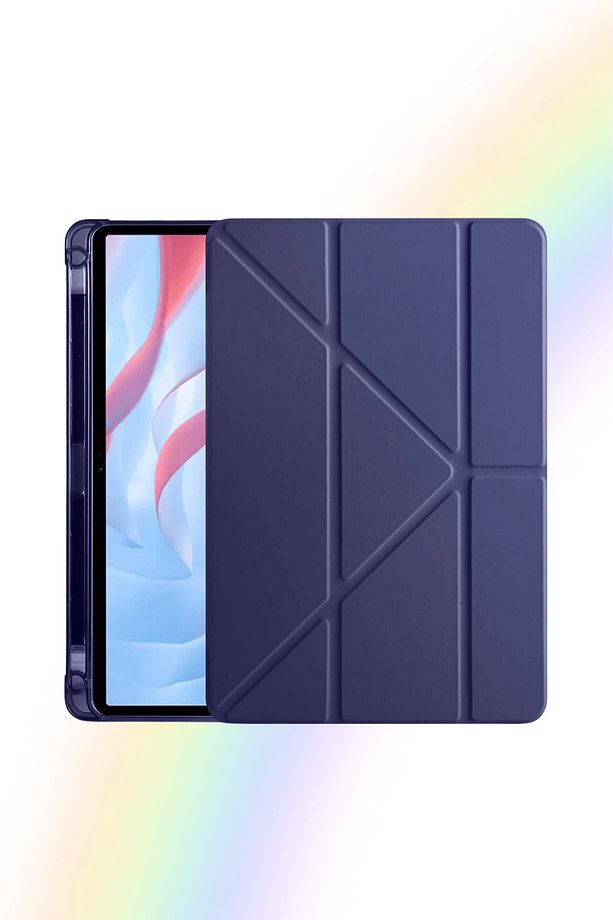 Galaxy Tab A9+ / A9 Plus 11 İnç 2023 Uyumlu Fuchsia Kalem Bölmeli Akıllı Tablet Kılıfı - 1